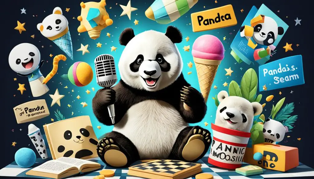 black and white panda puns