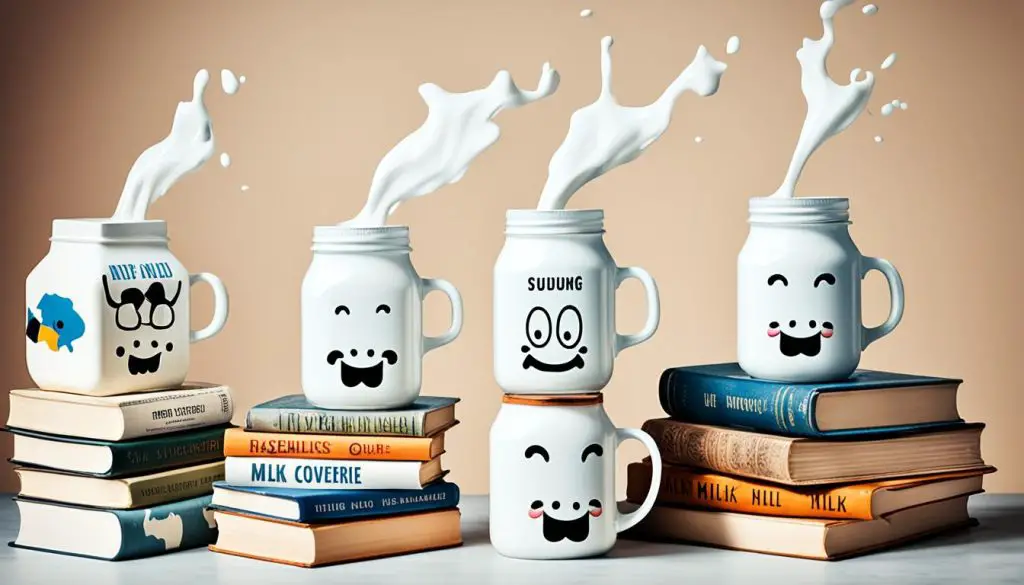 milk puns in literature