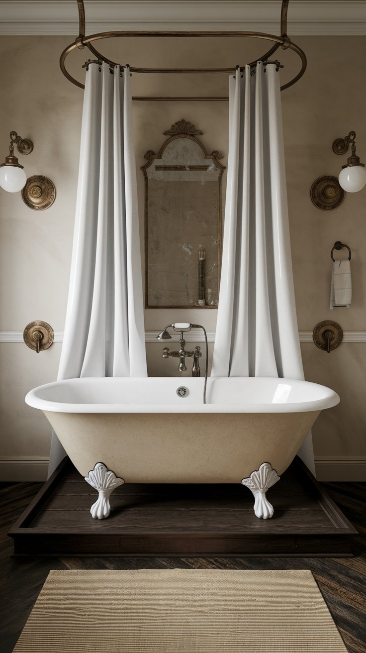 Freestanding Clawfoot Bathtub