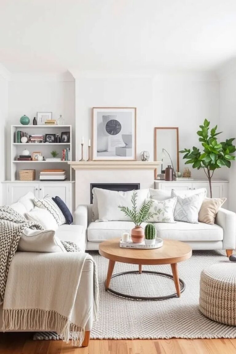 Picture of 35 Scandinavian Living Room Ideas - Creating Your Cozy Nordic Haven