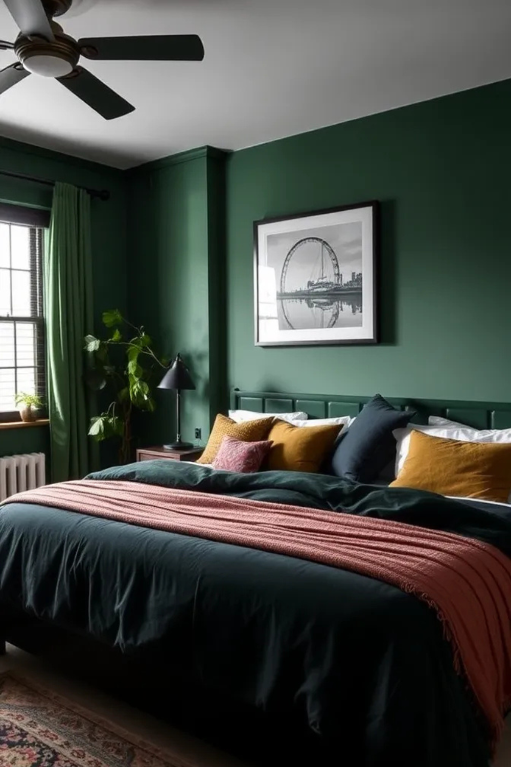 35+ Dark Green Bedroom Ideas - Transform Your Space