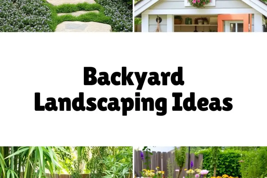 Backyard Landscaping Ideas