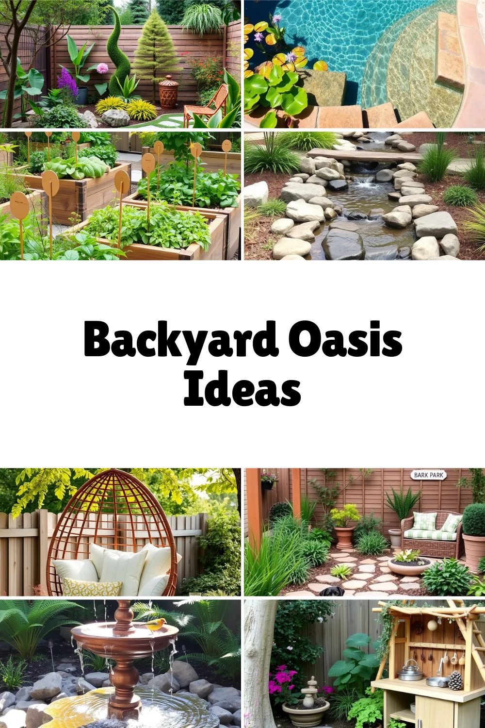 31 Backyard Oasis Ideas to Create Your Own Outdoor Heaven (Perfect for ...