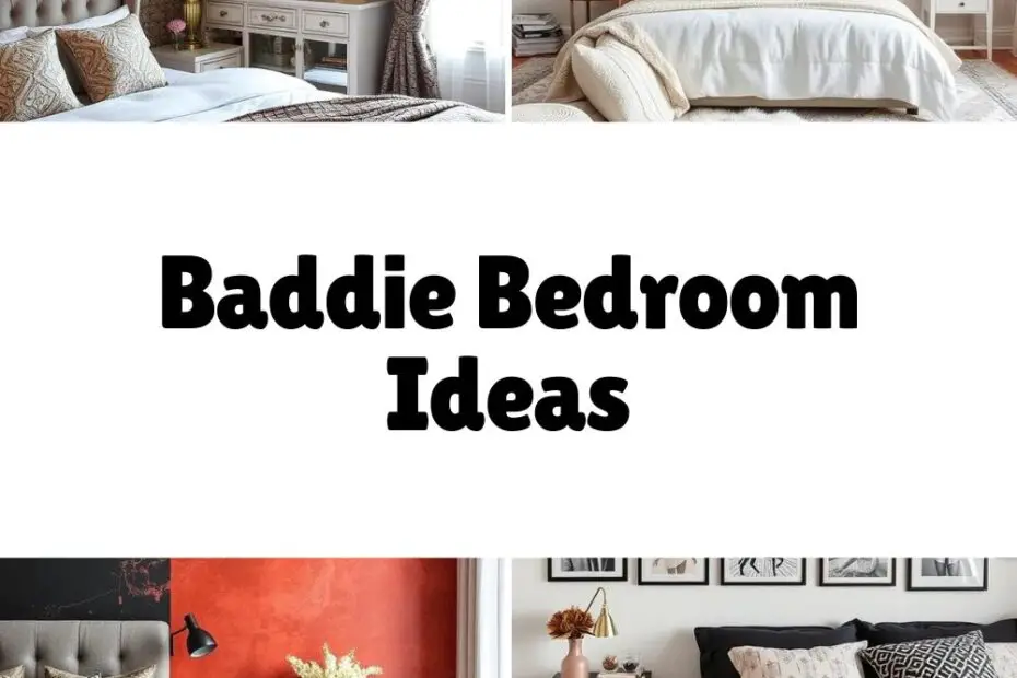 Baddie Bedroom Ideas