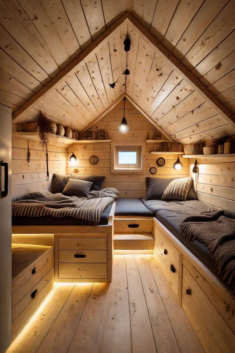31 Small Fishing Cabin Interior Ideas - Space-Saving Design Tips