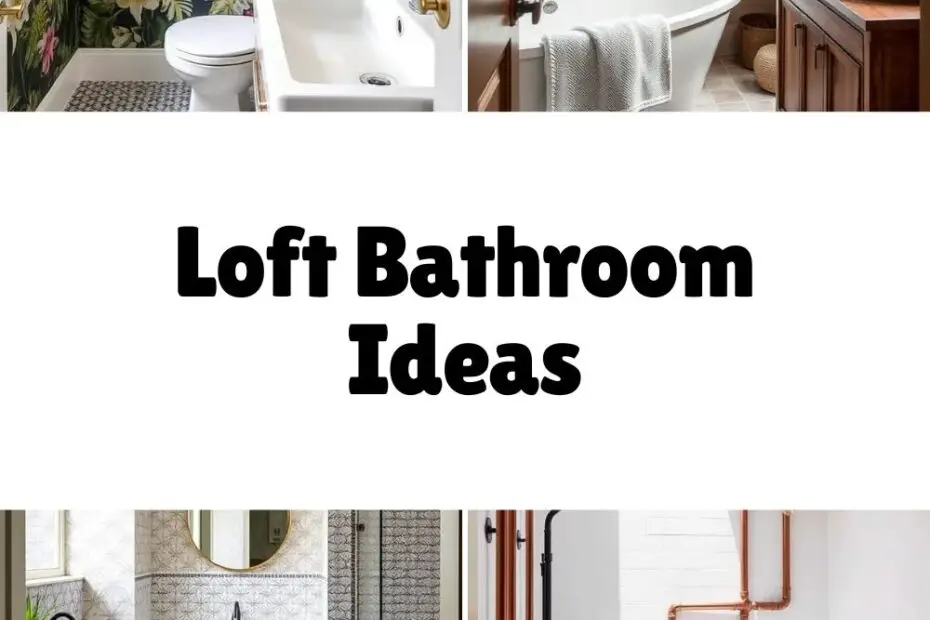 Loft Bathroom Ideas