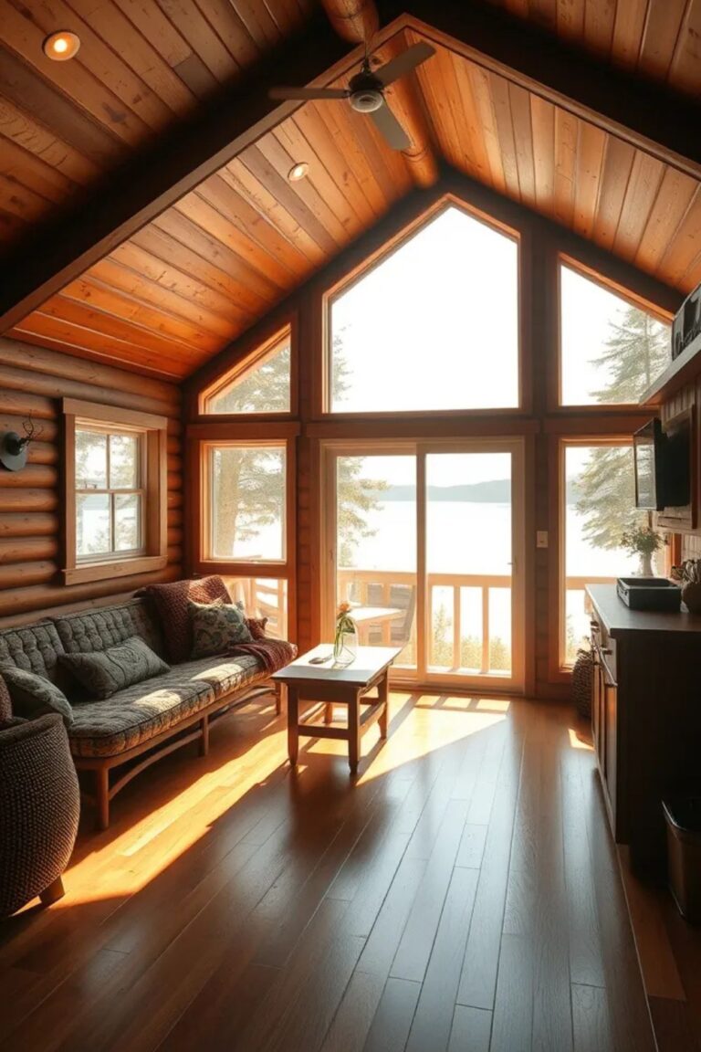 31 Small Fishing Cabin Interior Ideas - Space-Saving Design Tips
