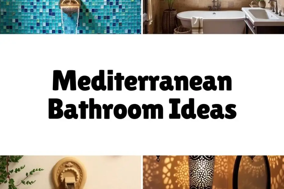 Mediterranean Bathroom Ideas