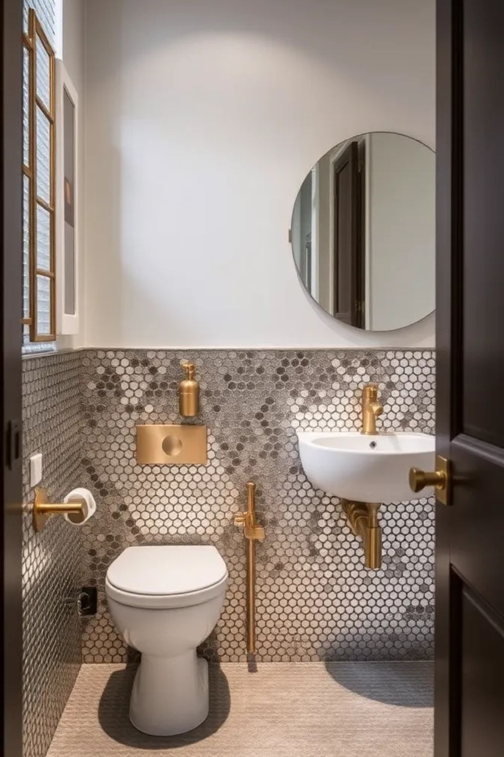 31 Loft Bathroom Ideas - Transform Your Space Into a Luxurious Retreat - Exposed Metal Beams Loft Bath Decor Ideas
