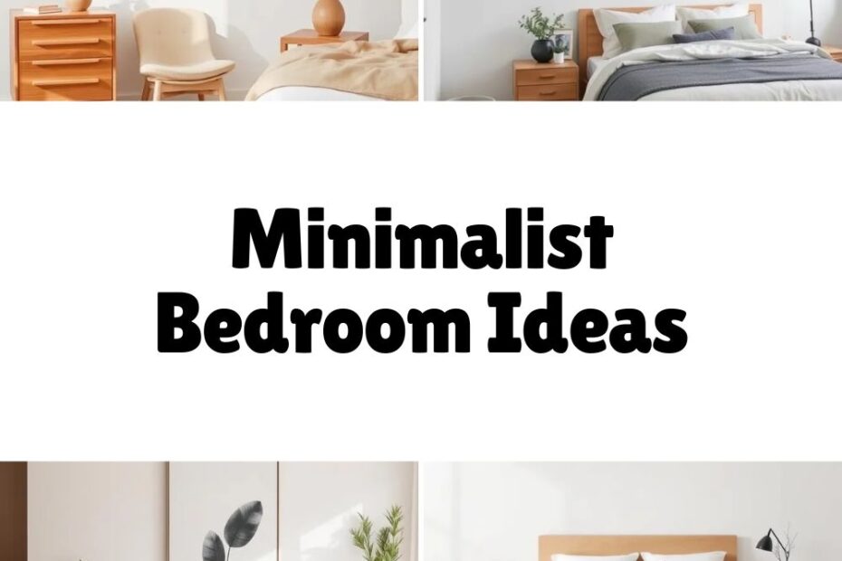 Minimalist Bedroom Ideas