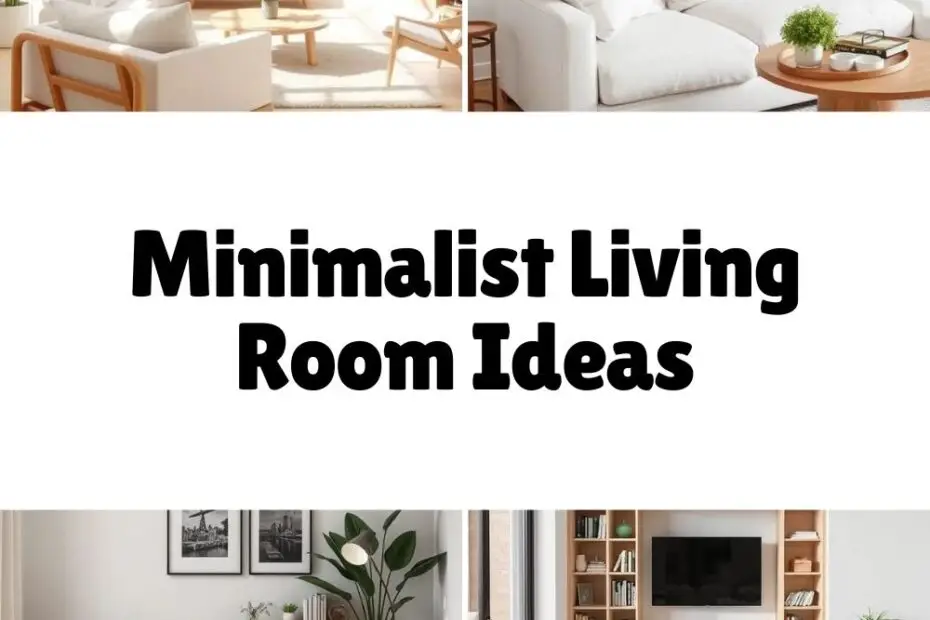 Minimalist Living Room Ideas