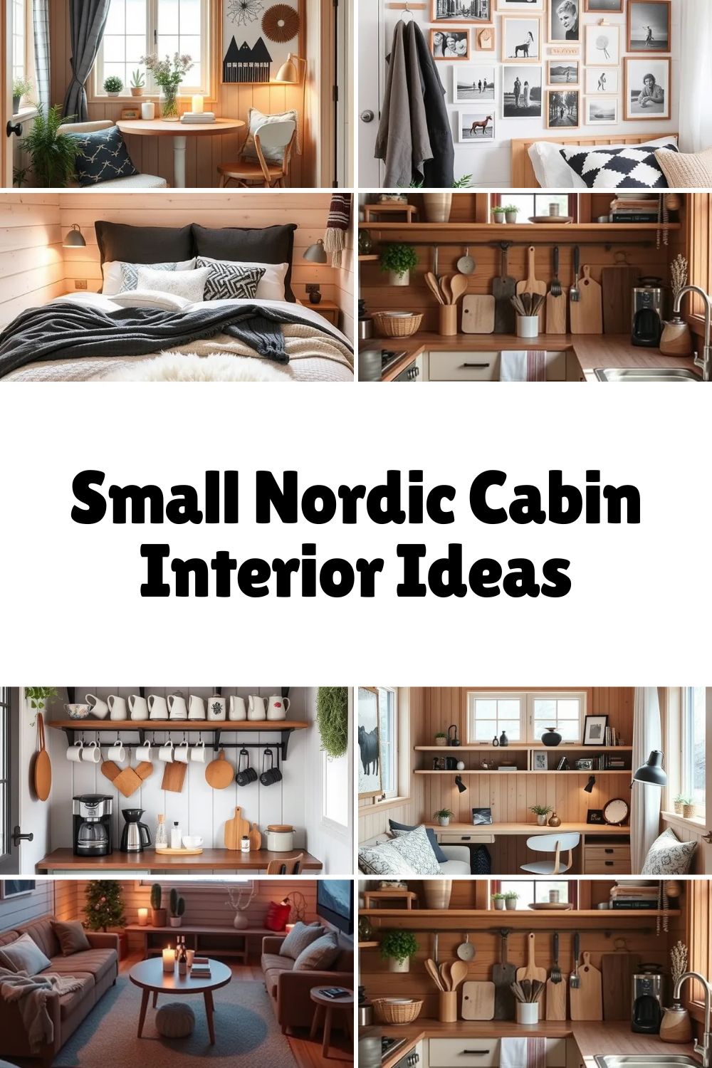 30 Small Nordic Cabin Interior Ideas - Transform Your Space