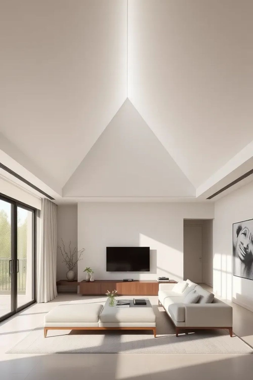 View of Minimalist Living Room Ideas - 31 Practical Ways to Create a Zen-Like Space