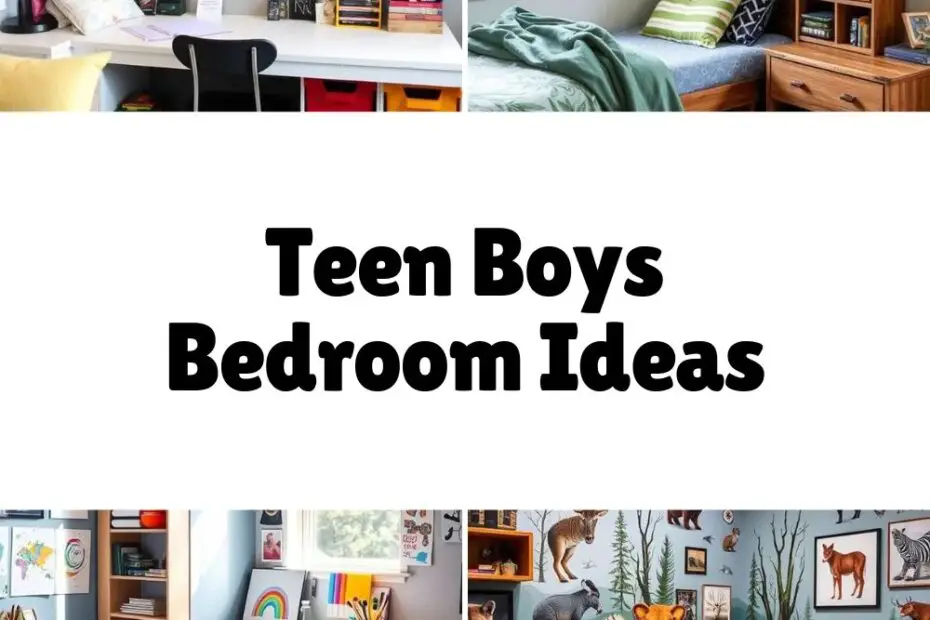 Teen Boys Bedroom Ideas