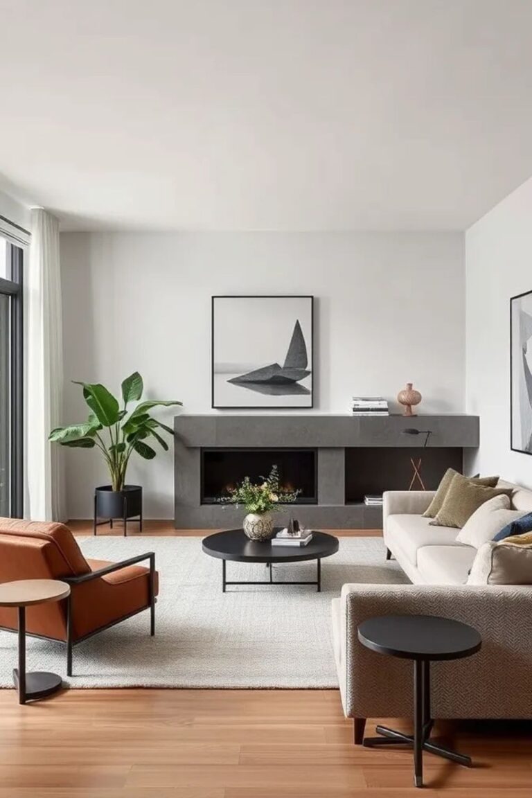 View of Minimalist Living Room Ideas - 31 Practical Ways to Create a Zen-Like Space