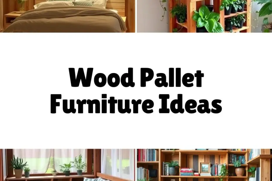 Wood Pallet Furniture Ideas