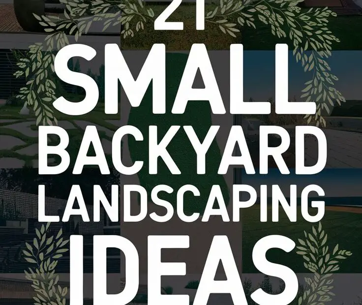 21 Small Backyard Landscaping Ideas