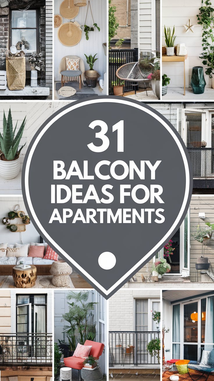 31 Balcony Ideas for Apartments to Transform Your Small Outdoor Space
