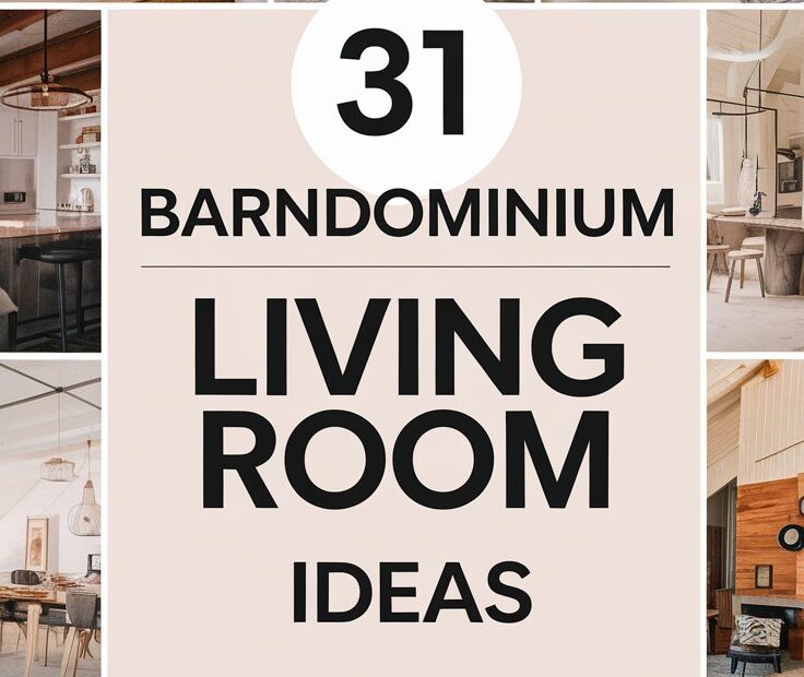 31 Barndominium Living Room Ideas