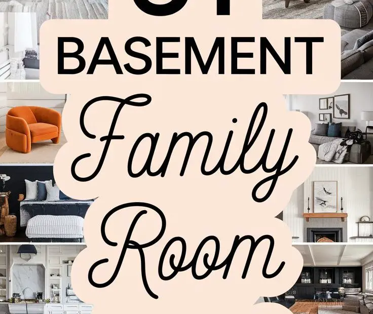 31 Basement Family Room Ideas