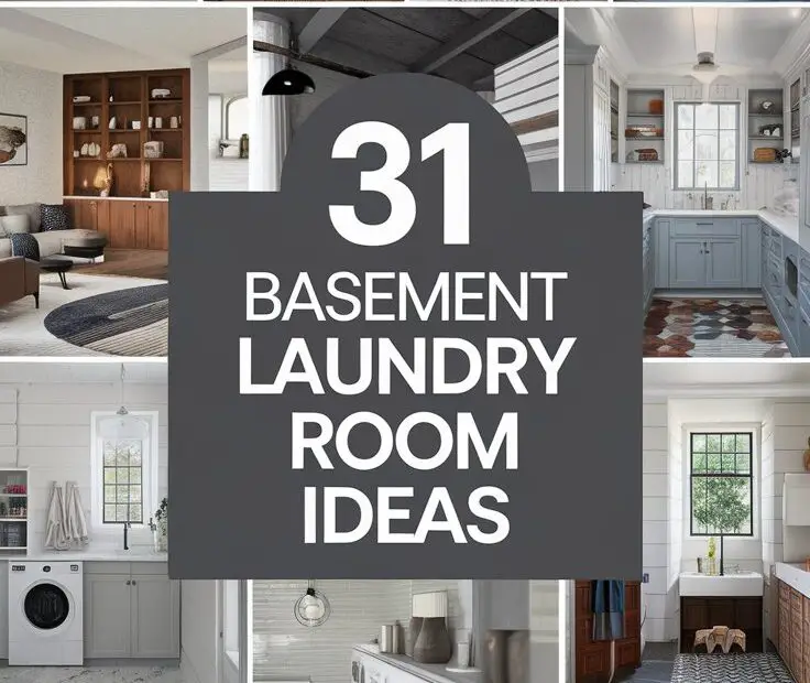 31 Basement Laundry Room Ideas