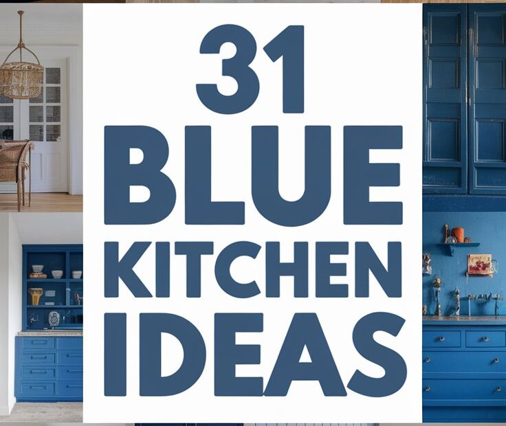 31 Blue Kitchen Ideas