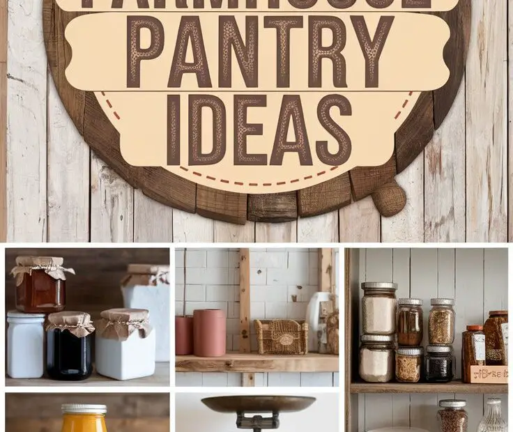 31 Farmhouse Pantry Ideas