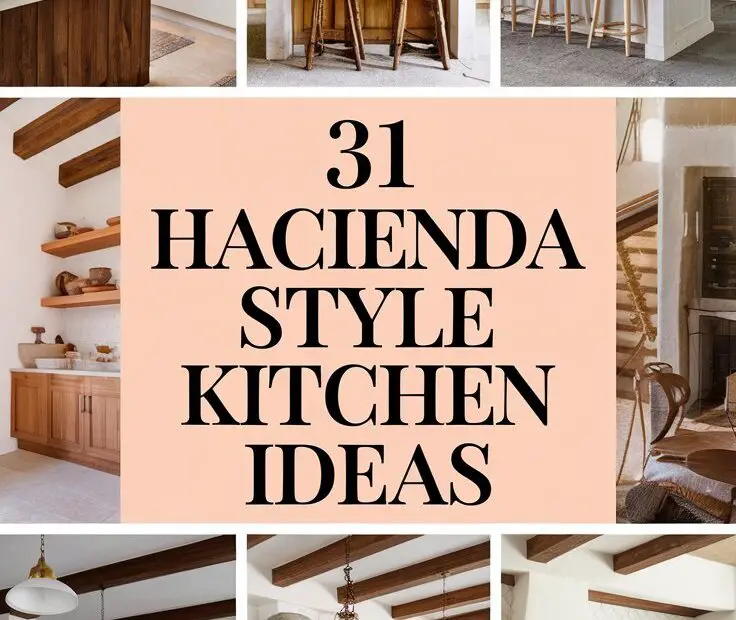 31 Hacienda Style Kitchen Ideas