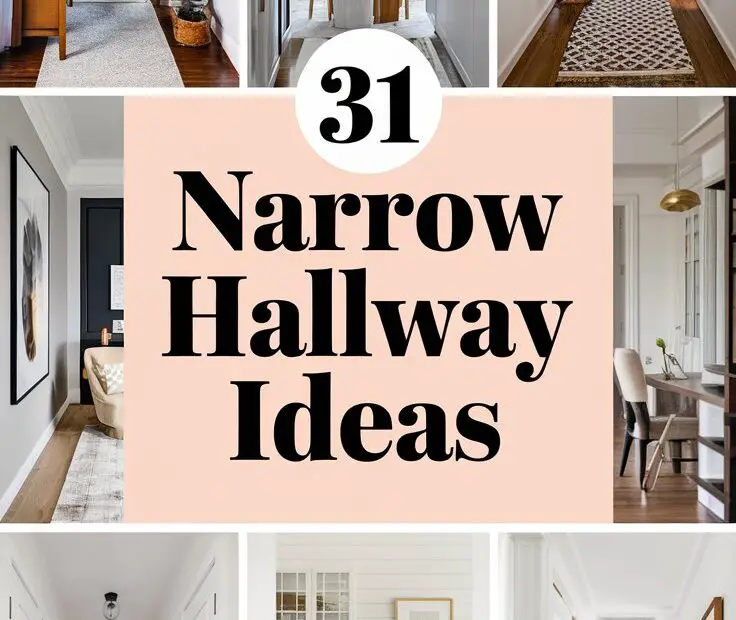 31 Narrow Hallway Ideas