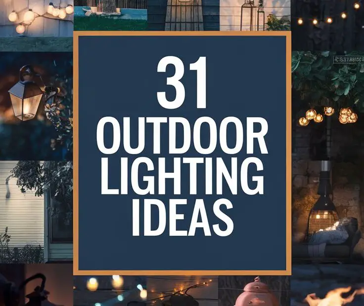 31 Outdoor Lighting Ideas