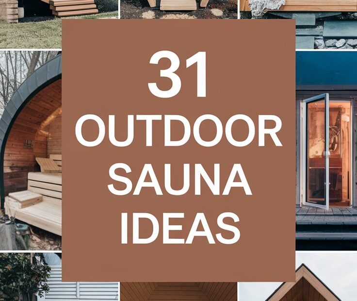 31 Outdoor Sauna Ideas