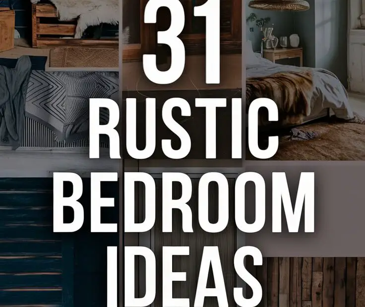 31 Rustic Bedroom Ideas