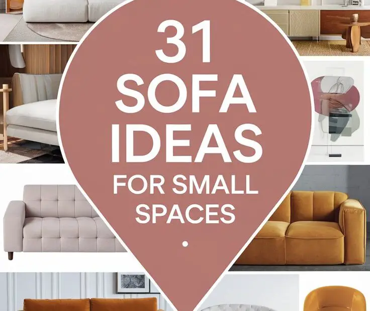 31 Sofa Ideas for Small Spaces