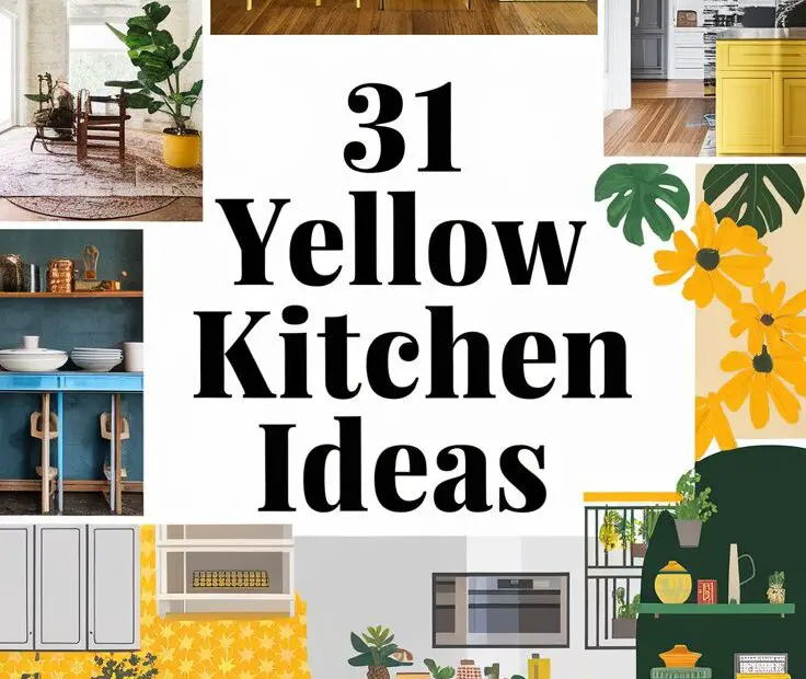 31 Yellow Kitchen Ideas