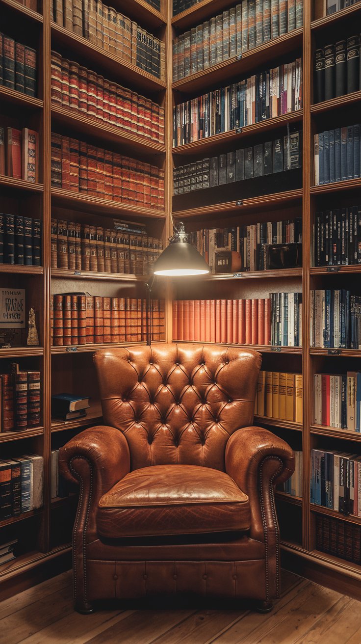 Bookshelf Reading Corner
