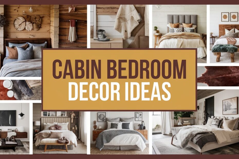 31 Cabin Bedroom Decor Ideas to Create Your Perfect Woodland Escape