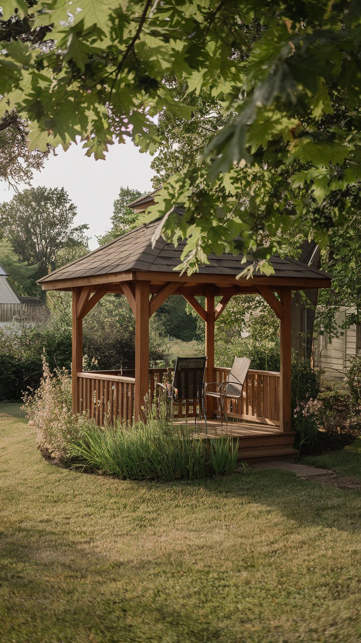Coffee and Book Nook Gazebo