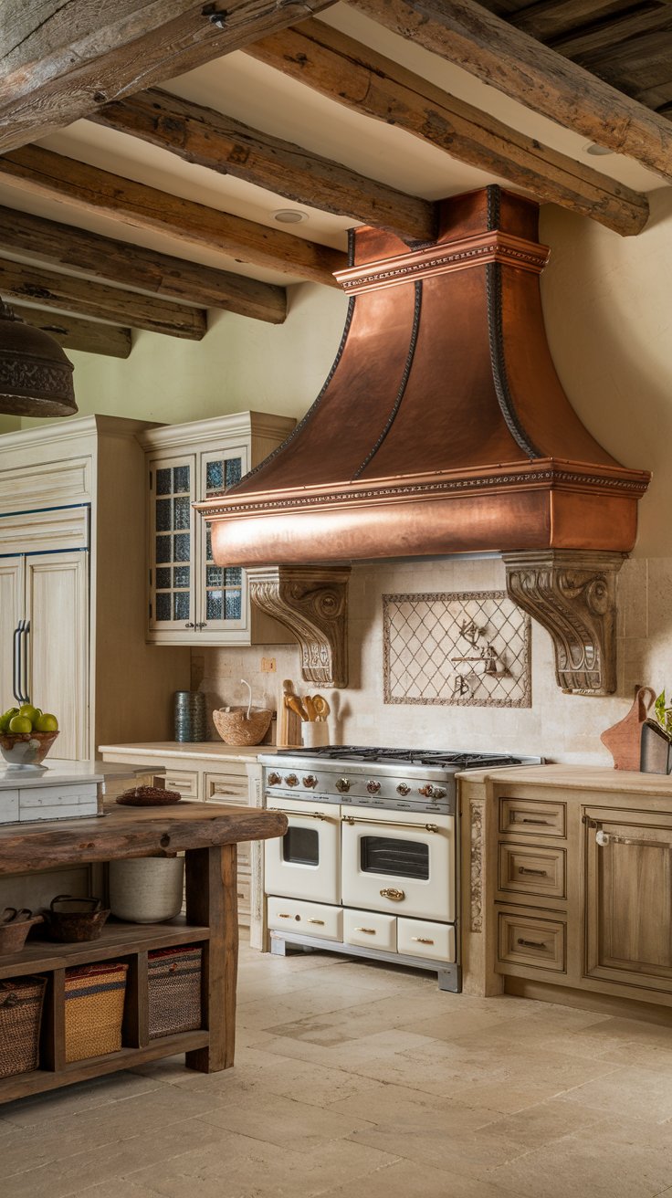 Copper Range Hood