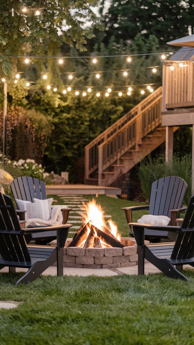 Cozy Fire Pit Gathering Space