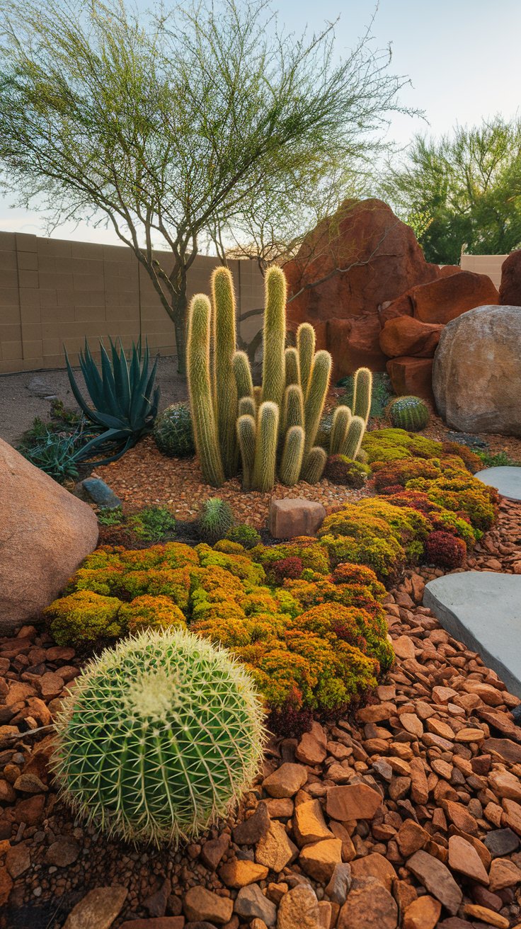 Desert Sunrise Rock Garden