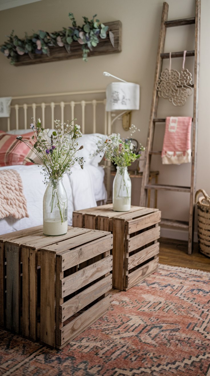 Farmhouse Bedside Tables