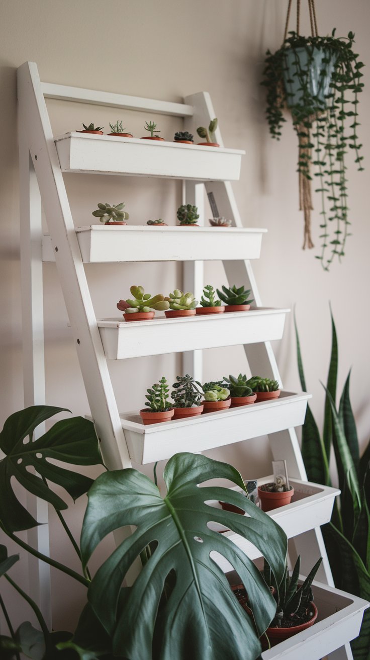 Ladder-Style Plant Stand