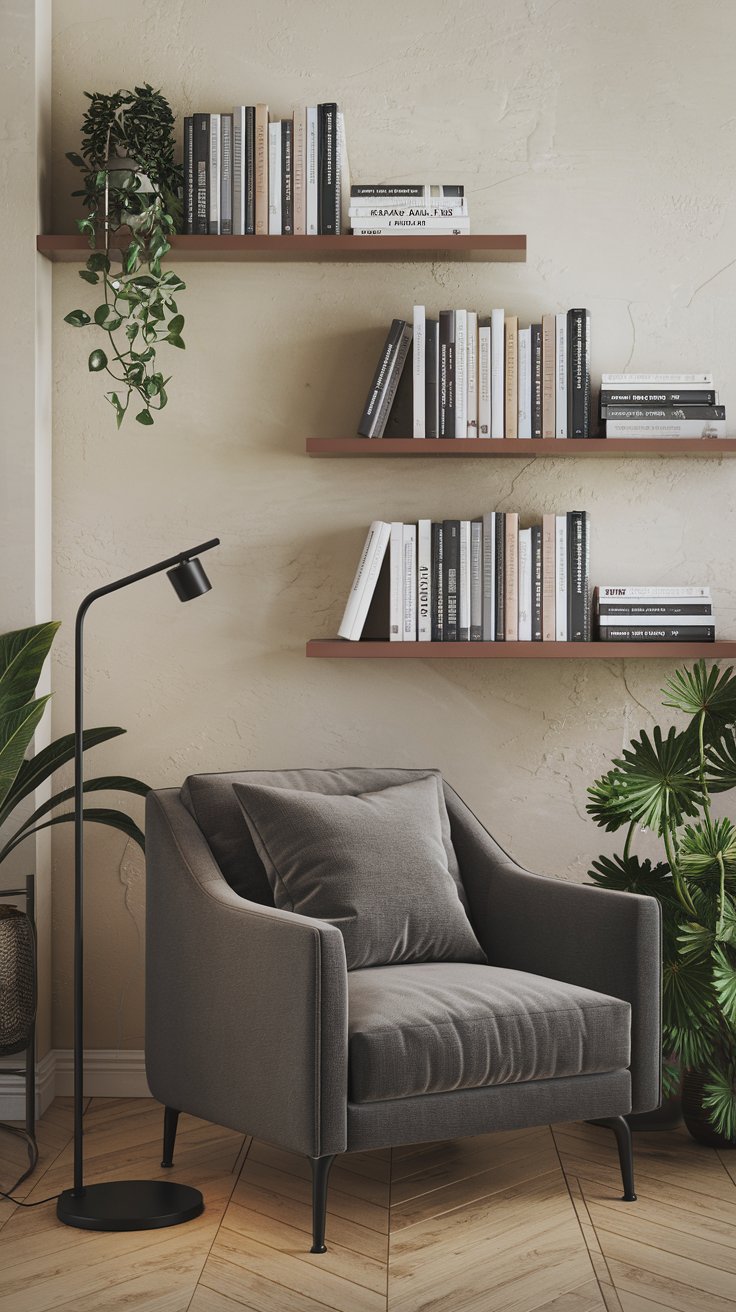 Minimalist Reading Corner