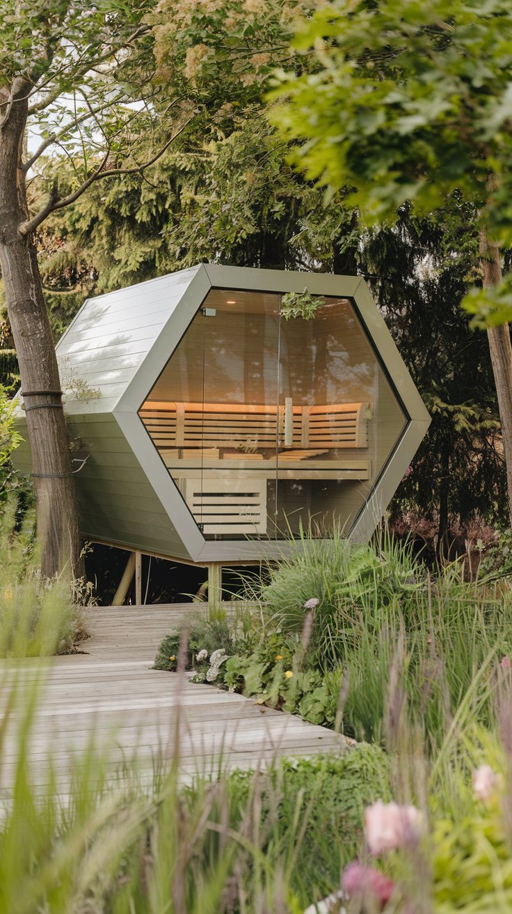 Nordic-Inspired Pod Sauna