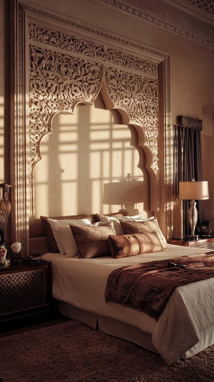 Ornate Headboard Magic