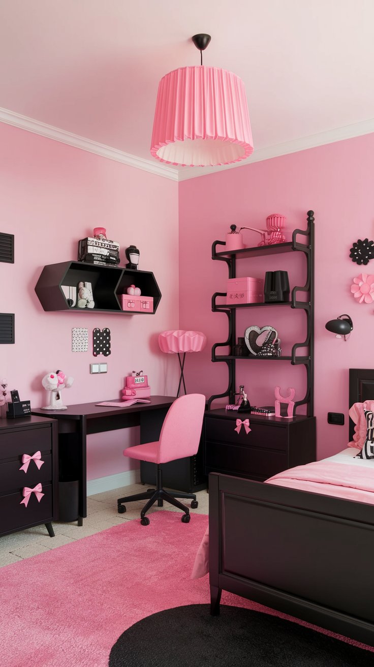 Pink and Black Teen Dream