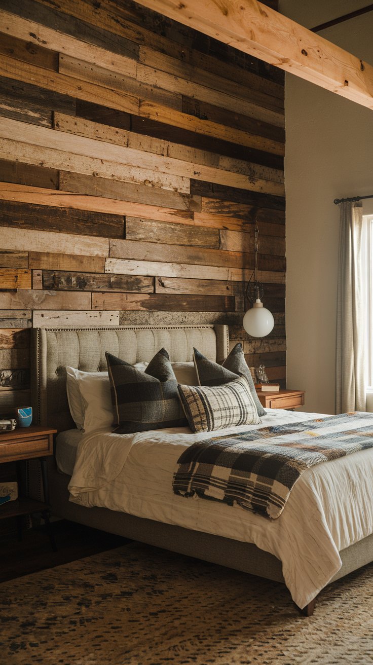 Reclaimed Wood Accent Wall