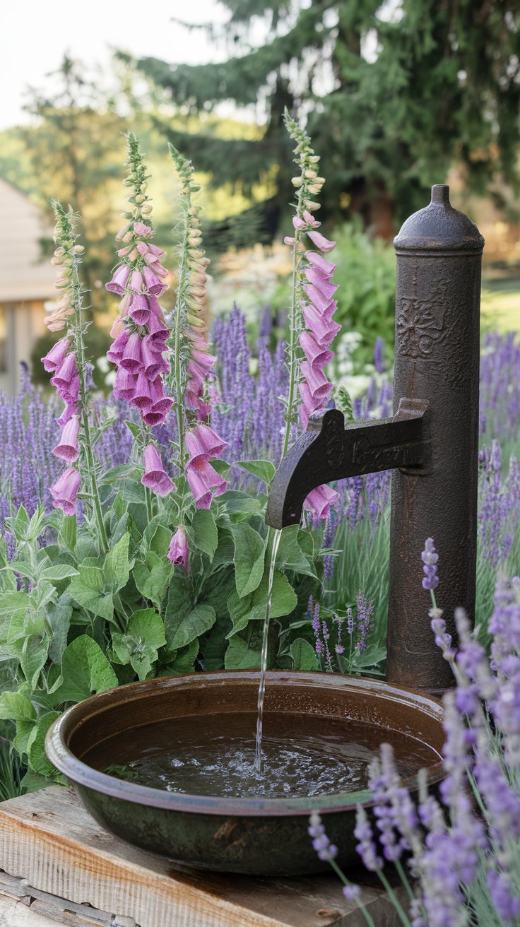 Repurposed Water Pump Feature