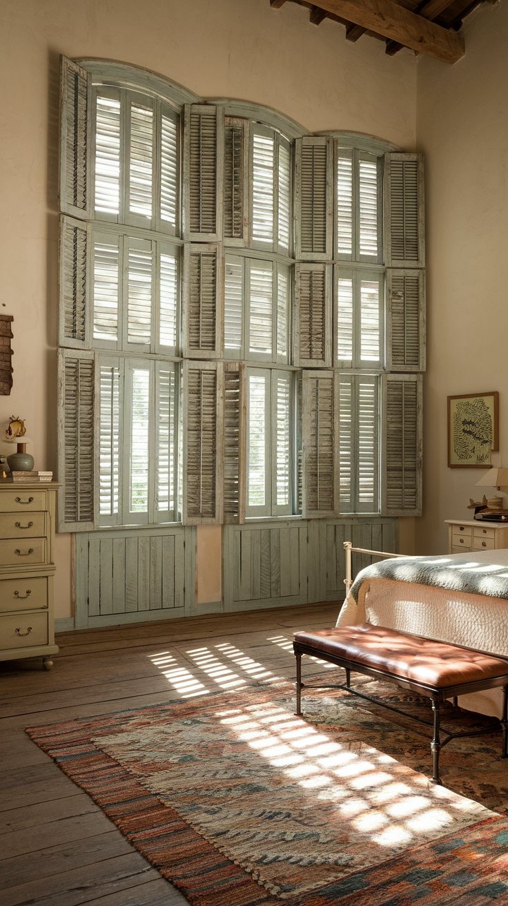 Rustic Window Shutters