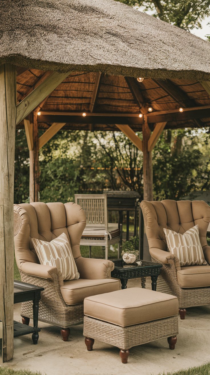 Screened-In Paradise Gazebo